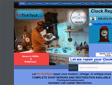 Tablet Screenshot of fixticktock.com